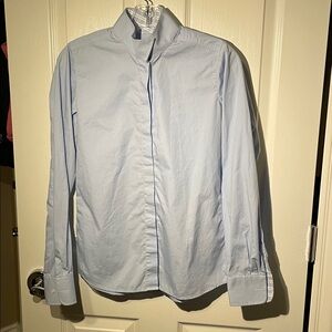 Women's Light Blue English Riding Show Shirt